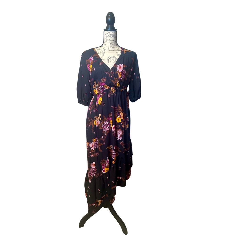 Target Likely a Small/Medium Floral Swing Dress